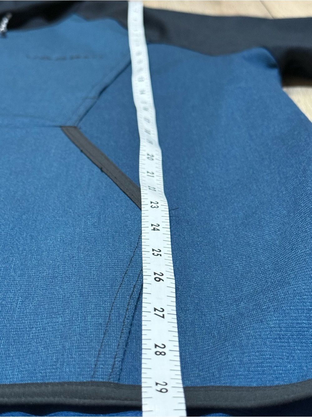 VOORMI Merino Wool Performance Hoodie Blue Navy Men’s Large Made USA - Picture 11 of 14